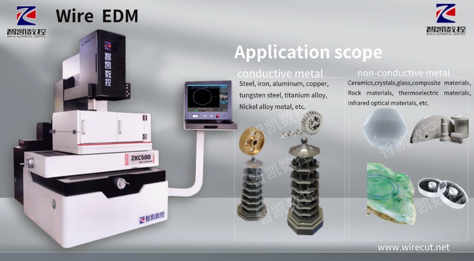  ZKA400  Five-Axis Servo Motor High-Precision Molybdenum Wire EDM Wire Cutting Machine